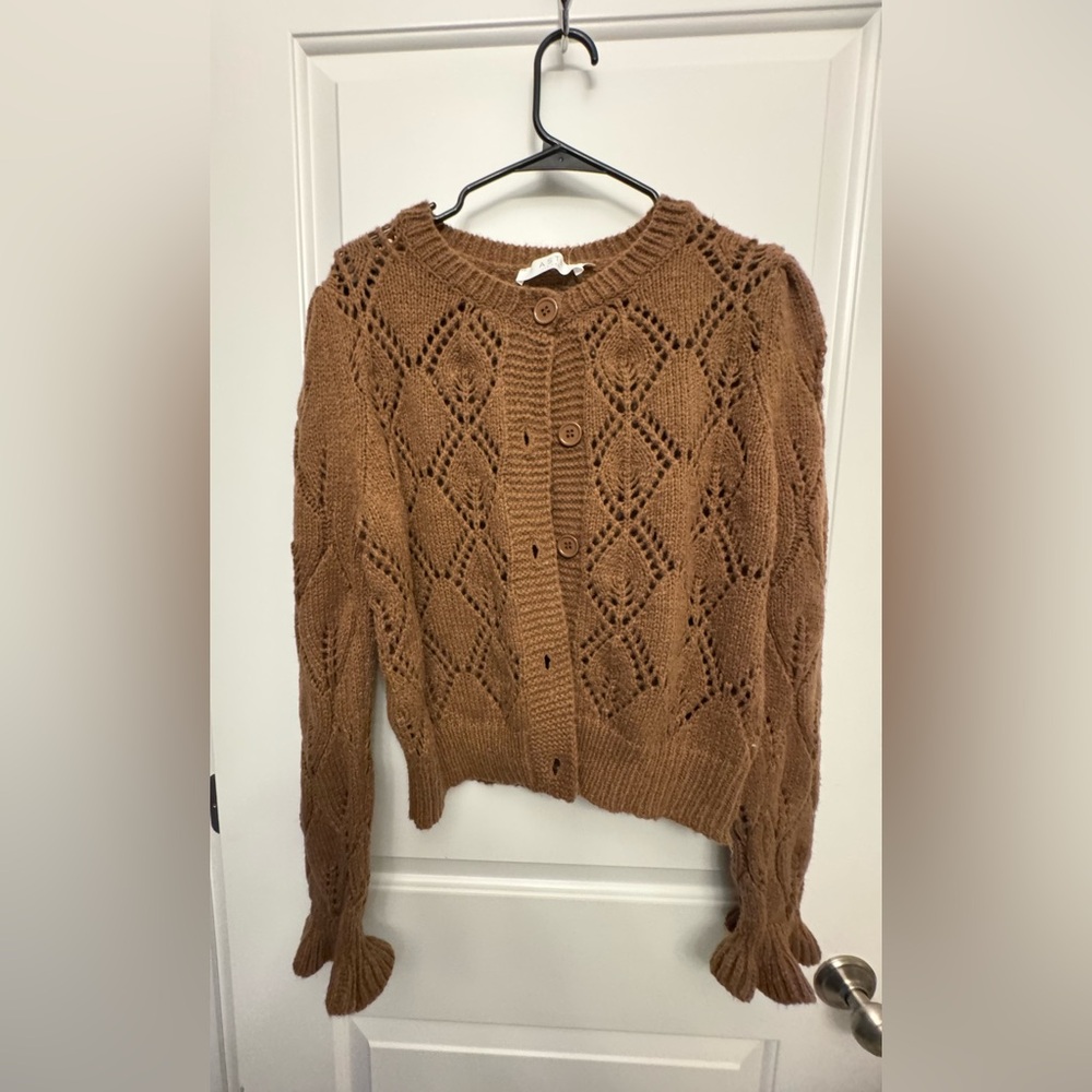 NWT ASTR Tan Knit Pullover